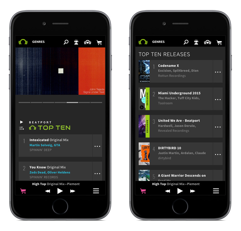 beatport pro intergrated with serato